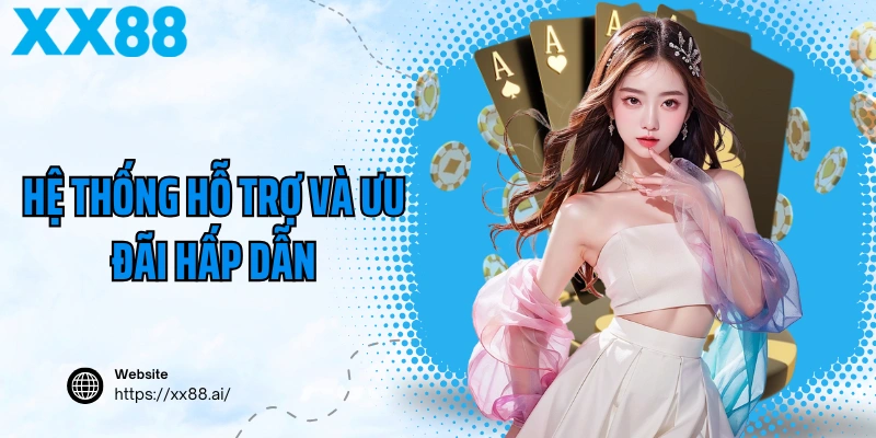 Hệ thống hỗ trợ và ưu đãi hấp dẫn