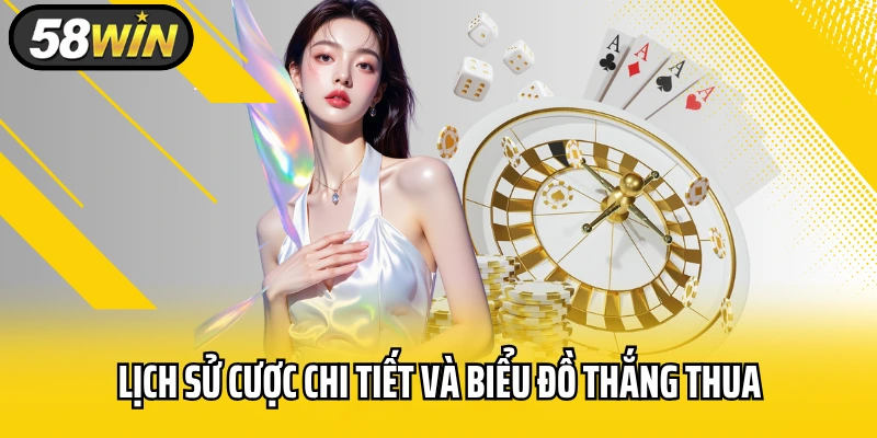 Lịch sử cược chi tiết và biểu đồ thắng thua dễ dàng phân tích